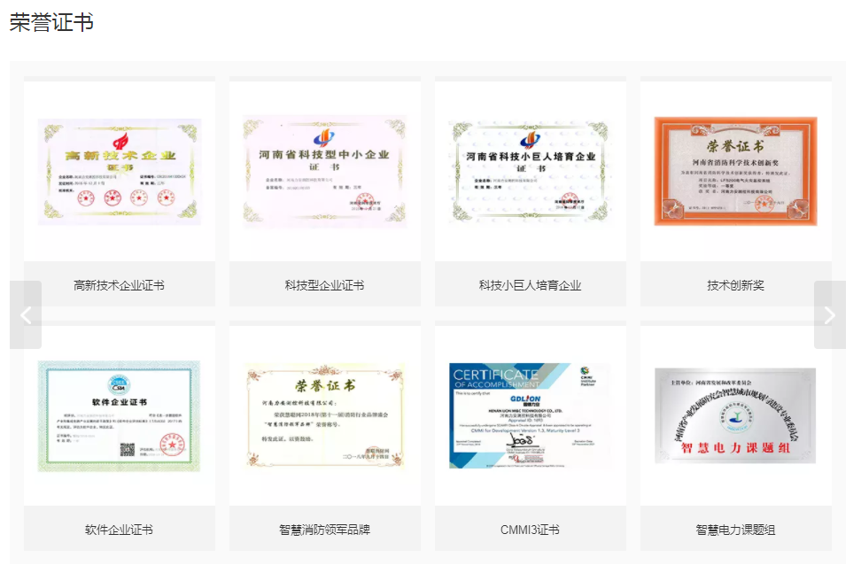 力安資質(zhì)榮譽榮譽證書.png